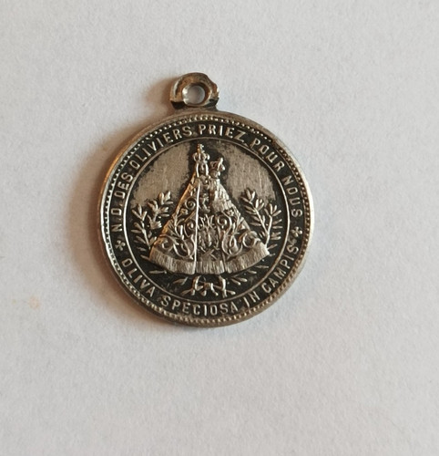 Alte religiöse medaille notre - religiöse,