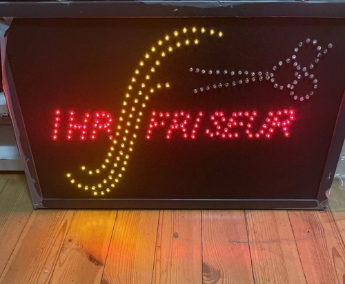 Led schild leuchtreklame - schild,