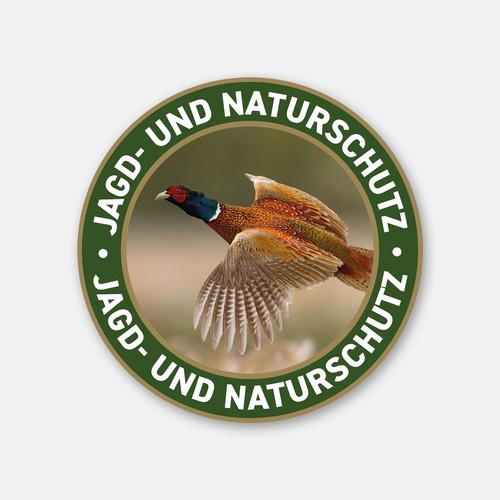 Premium jagd aufkleber fasan - premium, jagd-aufkleber