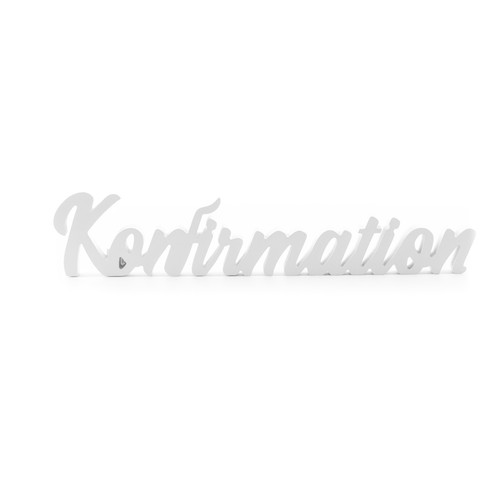Schriftzug zur konfirmation - zur,