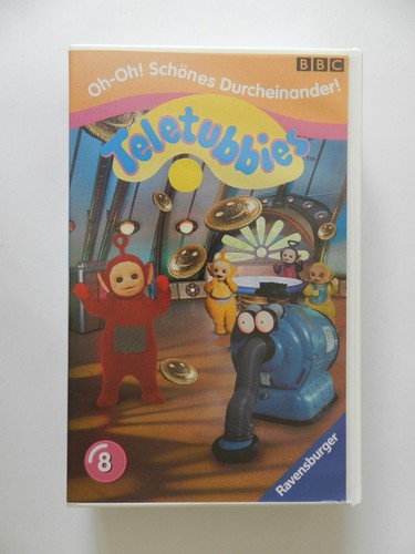 Vhs video kassette teletubbies - video,