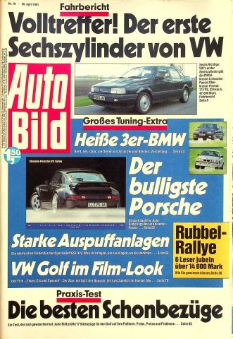 Auto bild 1991 - auto, 18/1991