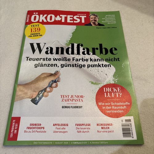 öko test magazin 2026 - magazin, 08/2026