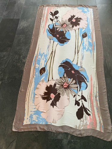 Vintage damen seiden schal - damen,