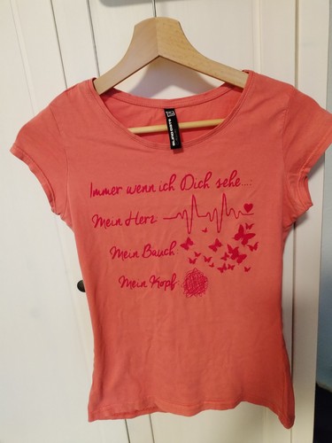 Rosa shirt größe marke - rosa, s,