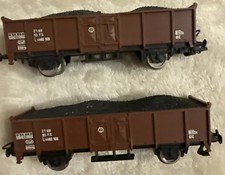 2x Lima H0 3174 Hochbordwagen
