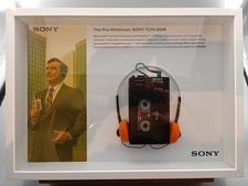 Vintage Sony TCM-600B im 3D-Objektrahmen – Ein exklusives Sammlerstück