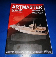 ARTMASTER Katalog 1993 -2016 Bunker U-Boot Schiff Tiger Messerschmitt  1:87 HO