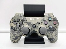 Original Sony Playstation PS3 Dualschock 3 Controller grün camouflage -neuwertig