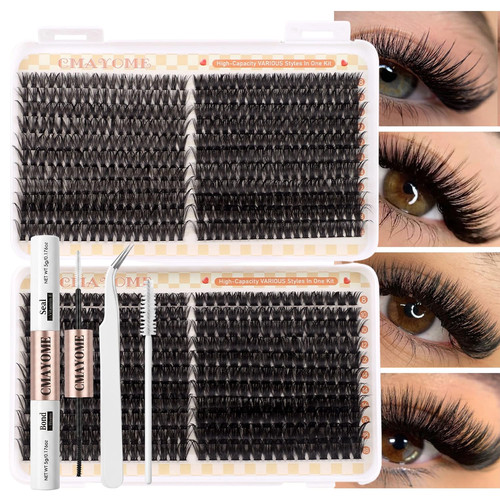 770 pcs wimpern - 770,