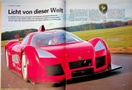 Sport auto 2005 gumpert - sport, 02/2005