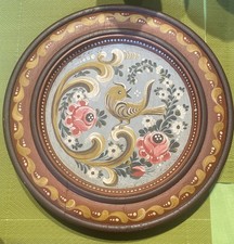 Handgemalter Teller MIT Blumen