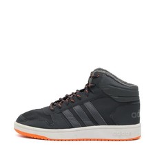 adidas Damen B75742 Sneaker Grau Orange Kunstleder Knöchelhoch High Top EU 38
