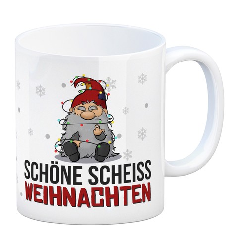 Grimmiger wichtel kaffeebecher - wichtel,