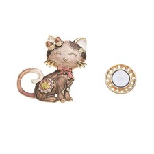 Brosche Anstecknadel Strass