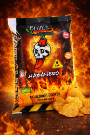 Blairs chips habanero 50g - chips,