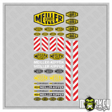 37x Meiller Sticker Set