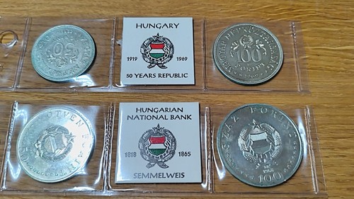 Set 100 forint ungarn - 4, 50+100