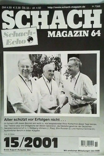 Schach magazin 15 2001 - magazin, 15/2001