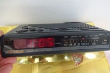 Radiowecker: IMPERIAL CR60  AM/FM LED CLOCK RADIO aus den 70 er Jahren