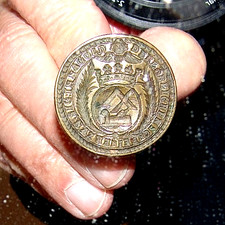 ANTIKE PETSCHAFT, WOHL ADEL ODER FREIMAURER ( NAGOLD ) 17. JHD