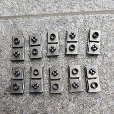 11 Playmobil Schienenverbinder, Verbinder, Verbindungsstück f. RC-Bahn Schienen