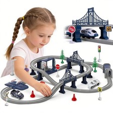 104 Stück Autorennbahn