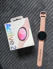 Samsung Galaxy Watch Active2, 40mm, Aluminium, m. Sportarmband, Rosé, Top!