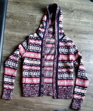 Napapijri ?? Damen Strickjacke mit Kapuze im Norwegerlook Gr. M
