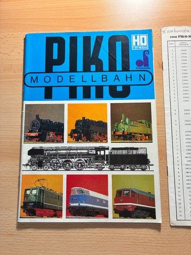 Katalog nur piko ddr - piko, h0