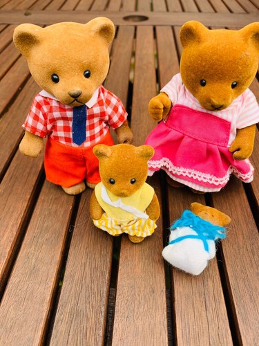 Sylvanian bärenwald familie - sylvanian,