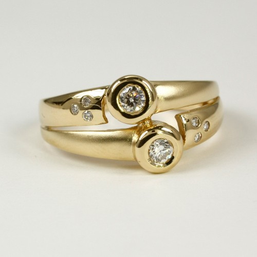 Ring 585 gelbgold - in,