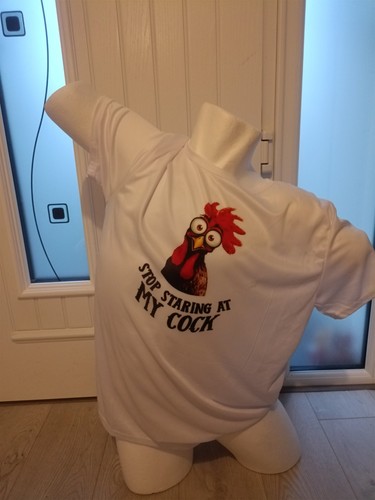 Lustiges hahn shirt stop - -, "stop