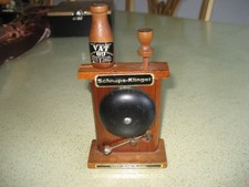 Stammtisch Schnaps/Bierklingel mit Flaschenöffner aus Echtholz