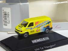 (SAS) Herpa Exclusiv VW T4 Kastenwagen Henglein in 1:87 in OVP