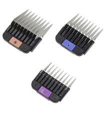 3 Metall Aufsteckkämme für