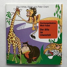 Dschungeldoktor Mini-Fabel - Der Affe Im Löwenfell - Minibuch - wie NEU