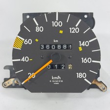 Mercedes W124 Tacho Tachometer Diesel E 200D 200TD 5 Gang VDO 180kmh 1245420766