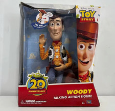 Pixar Toy Story Woody Signature Sprechende Figur 20th Anniversary EN Talk