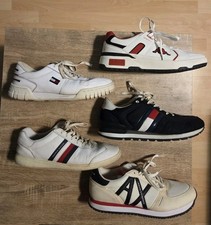 Sneakersammlung Bekleidungspaket Hilfiger Armani Kappa Nike Adidas 44 45