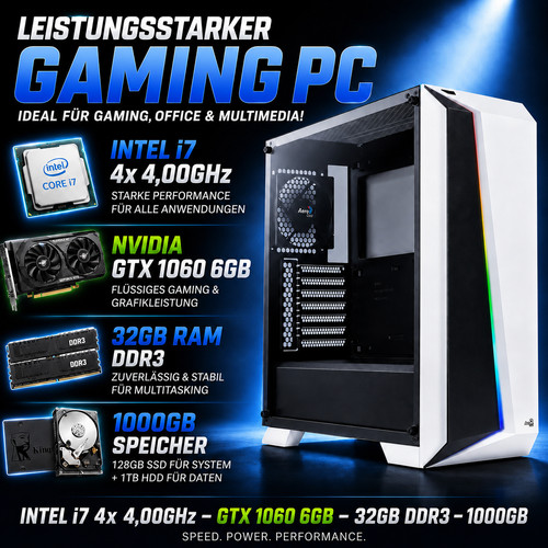 Gaming intel i7 4x - i7,
