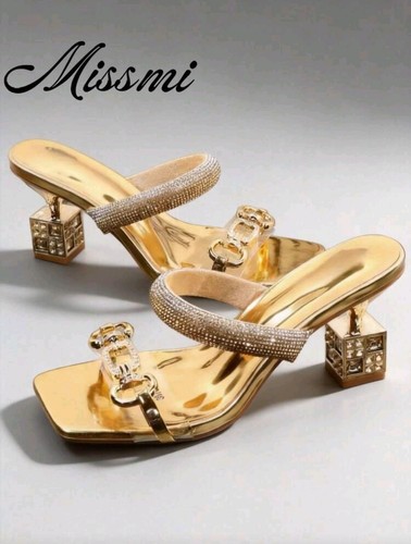 Damen gold sandalen - gold,