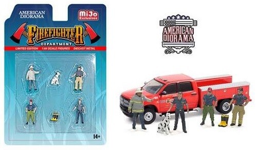 Firefighters figuren set - firefighters, figuren-set