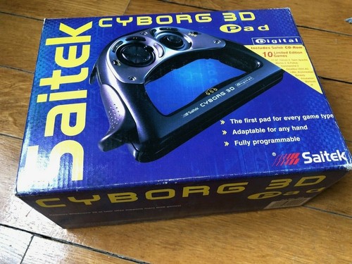 Neu old stock saitek cyborg - neu, 3d