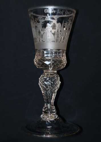 Historisches glas museal - historisches,