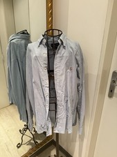 Polo Ralph Lauren Hemd Blau Größe 16.5-35 (42) Yarmouth Cotton Oxford