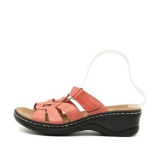 Clarks Damen 26068821 Sandale Koralle Leder Komfort Riemchensandalen EU 40