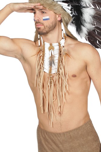 Indianer brustplatte - indianer,