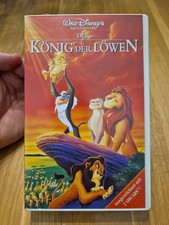 VHS RARITÄT - König der Löwen Walt Disney Meisterwerke mit Hologramm