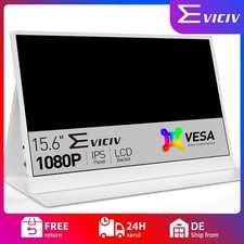 Gebraucht Monitor Tragbarer, 15,6 Zoll 1080P Full HD Screen USB-C/Type-C HDMI DE